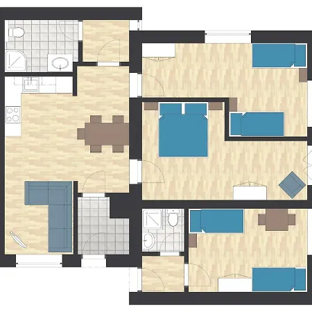 Apartament Gamsfeld Rußbach am Paß Gschütt